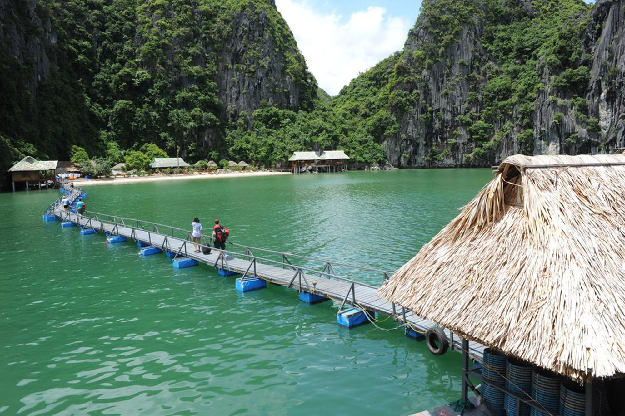Cat Ba Sandy Beach Resort Dong Khe Sau Esterno foto