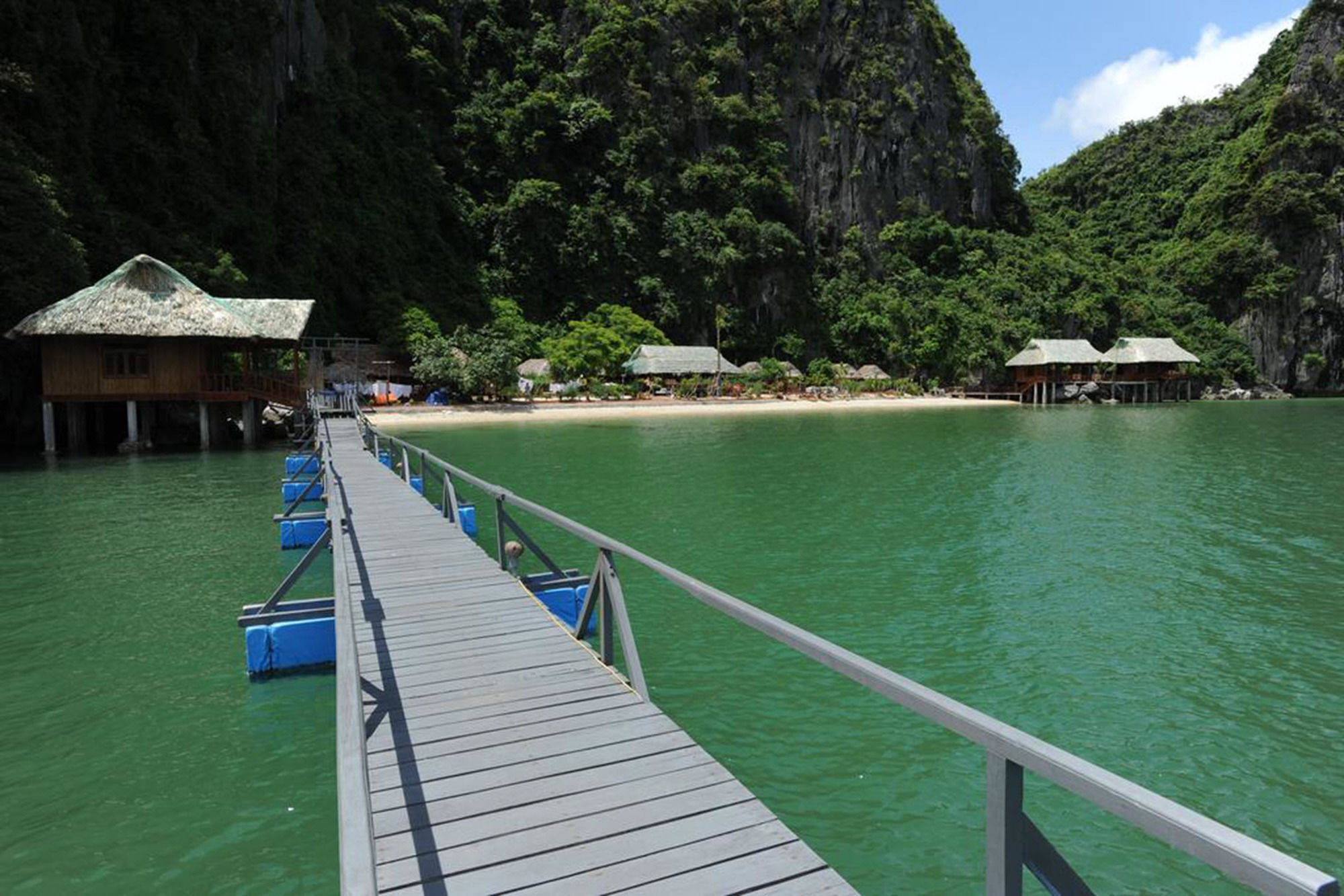Cat Ba Sandy Beach Resort Dong Khe Sau Esterno foto
