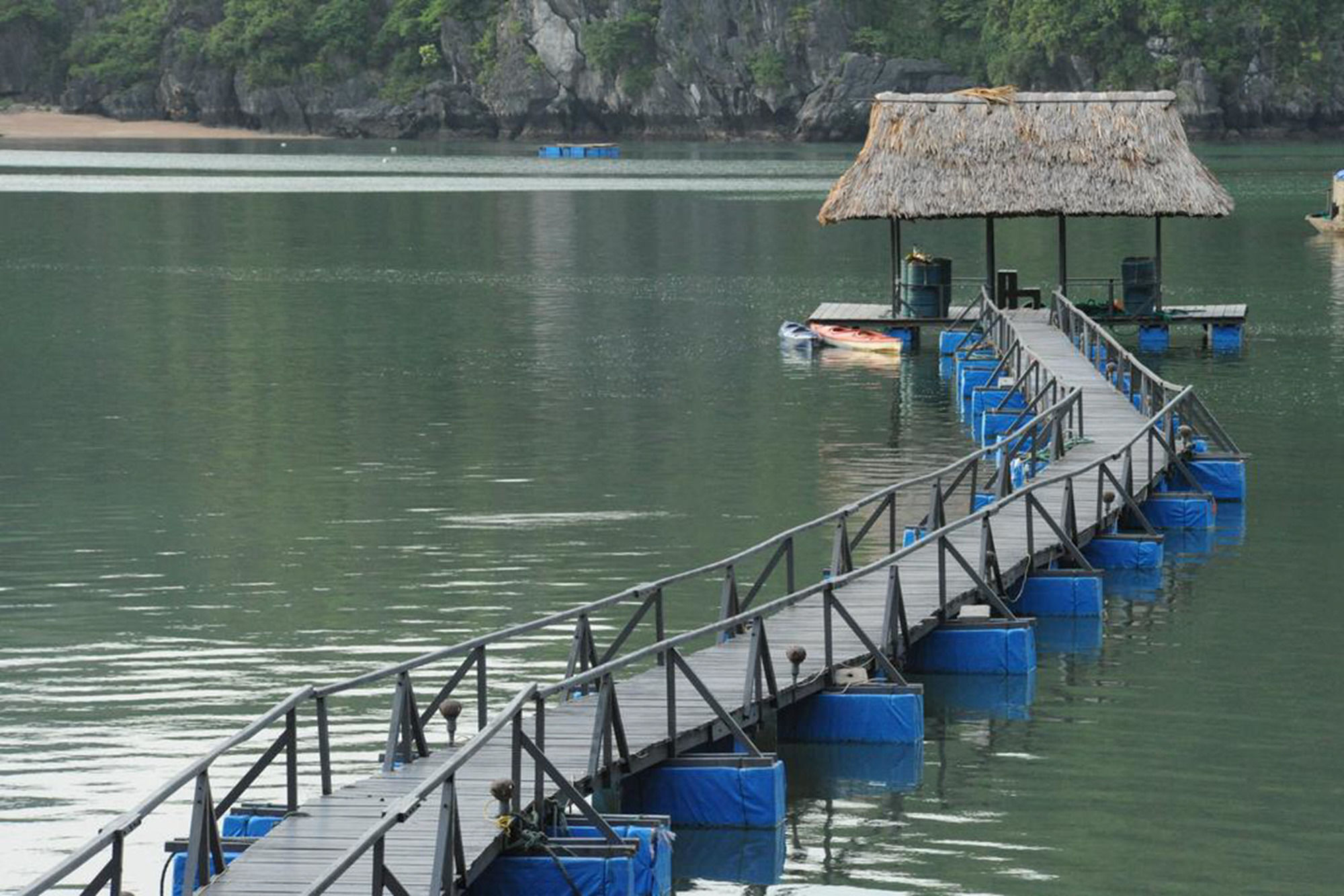 Cat Ba Sandy Beach Resort Dong Khe Sau Esterno foto