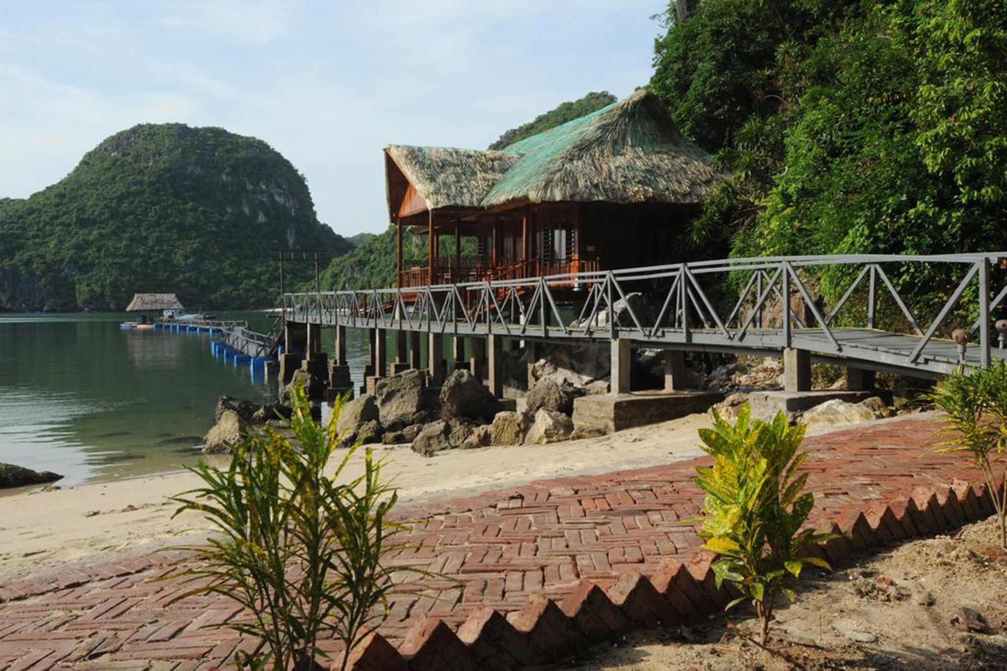 Cat Ba Sandy Beach Resort Dong Khe Sau Esterno foto