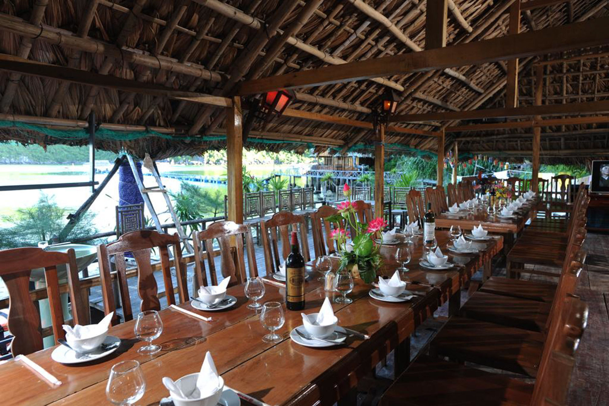 Cat Ba Sandy Beach Resort Dong Khe Sau Esterno foto