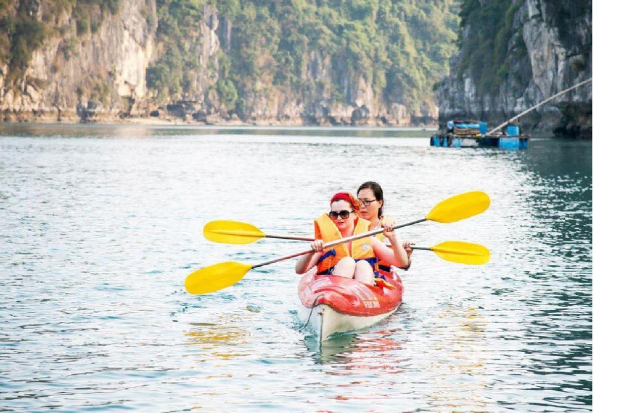 Cat Ba Sandy Beach Resort Dong Khe Sau Esterno foto
