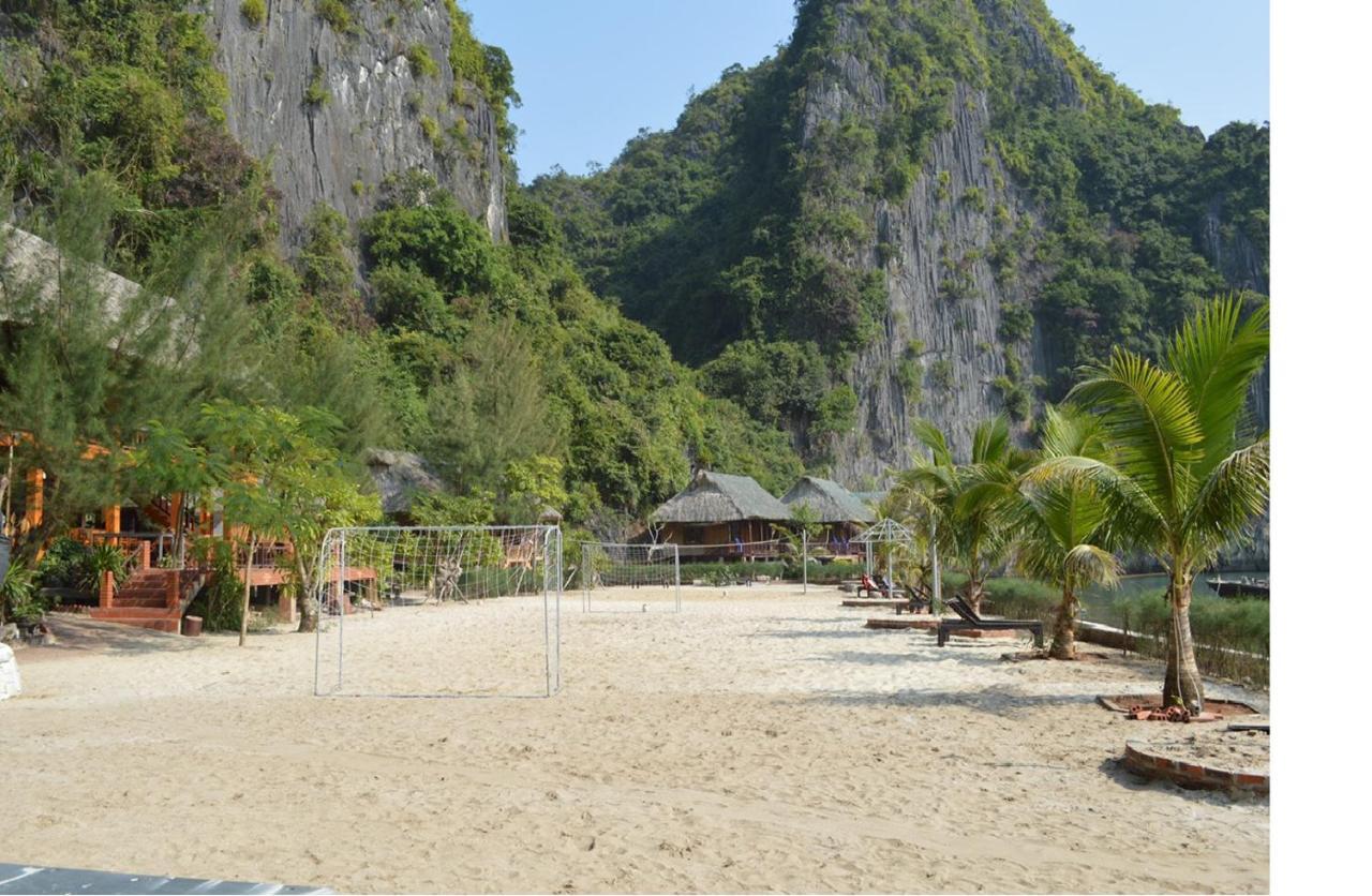 Cat Ba Sandy Beach Resort Dong Khe Sau Esterno foto