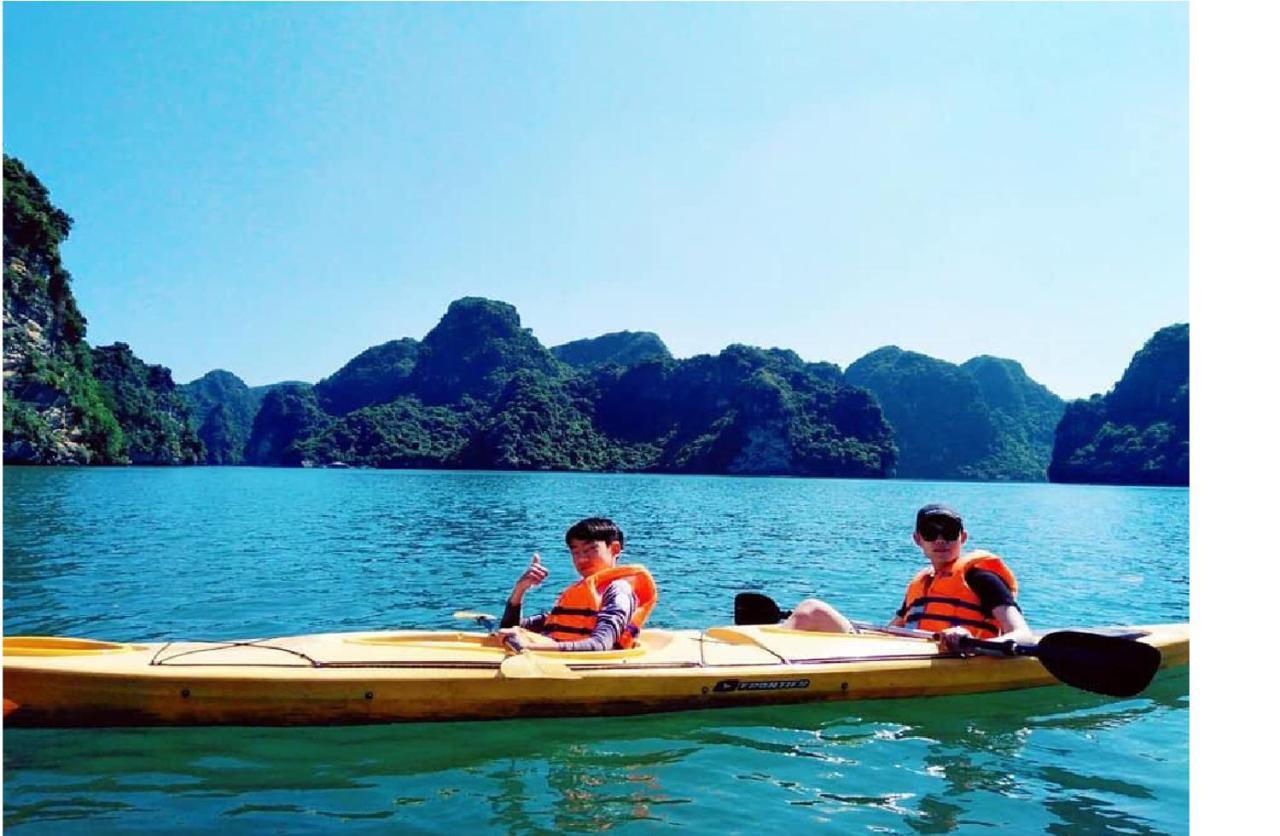 Cat Ba Sandy Beach Resort Dong Khe Sau Esterno foto
