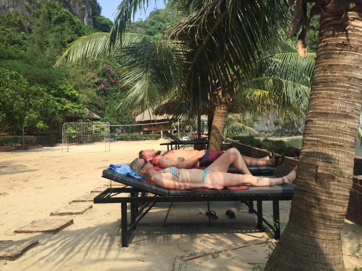 Cat Ba Sandy Beach Resort Dong Khe Sau Esterno foto