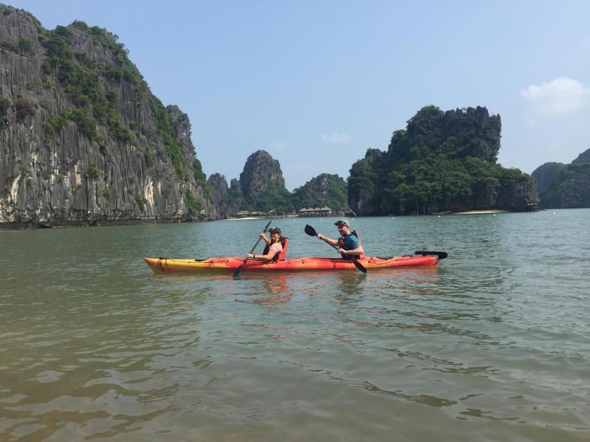 Cat Ba Sandy Beach Resort Dong Khe Sau Esterno foto