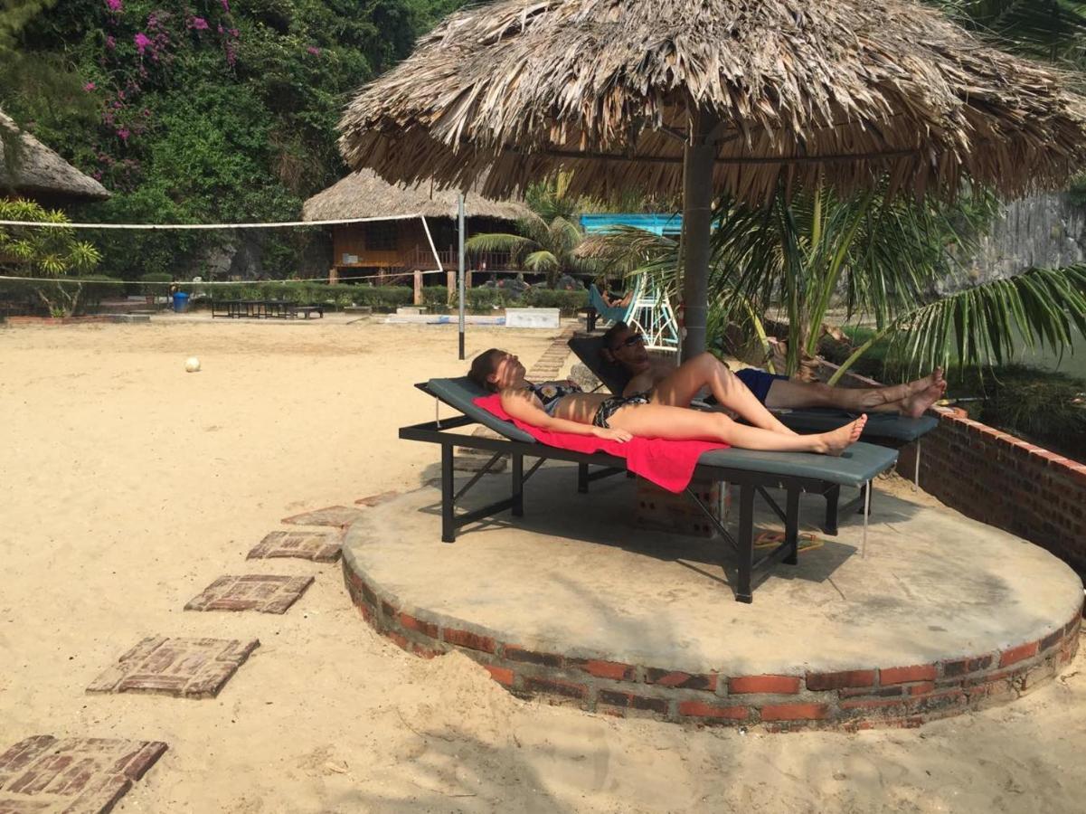 Cat Ba Sandy Beach Resort Dong Khe Sau Esterno foto
