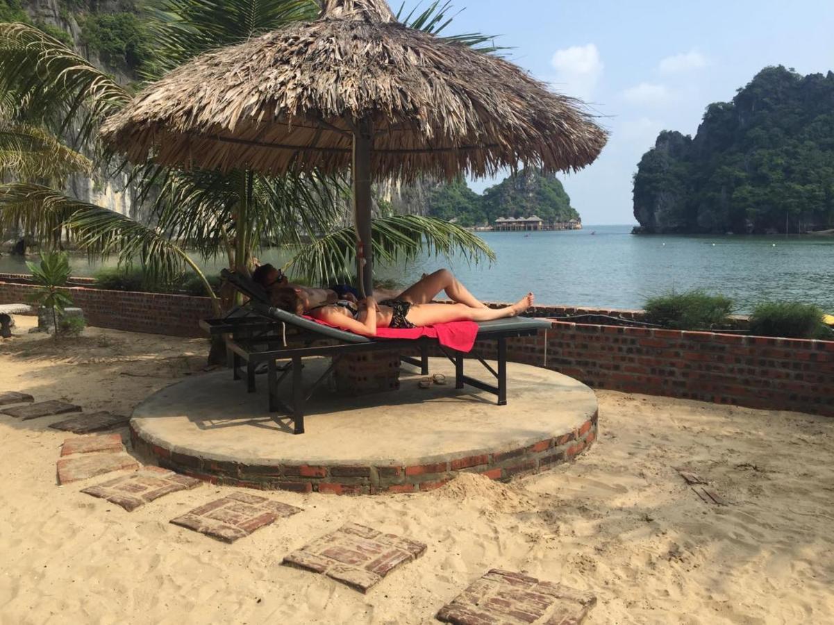 Cat Ba Sandy Beach Resort Dong Khe Sau Esterno foto